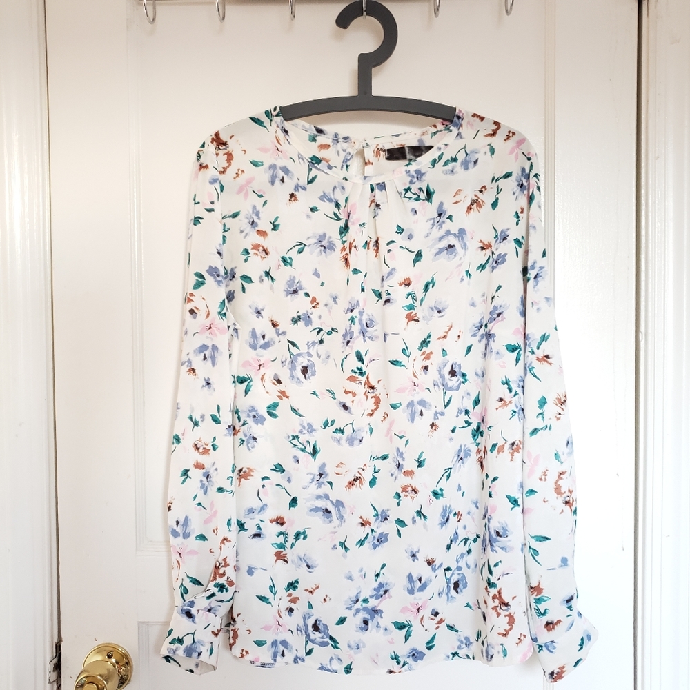Floral Sophon Blouse